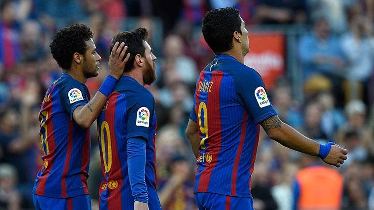 La MSN del FC Barcelona vuelve a pasar los 100 goles - FC ...