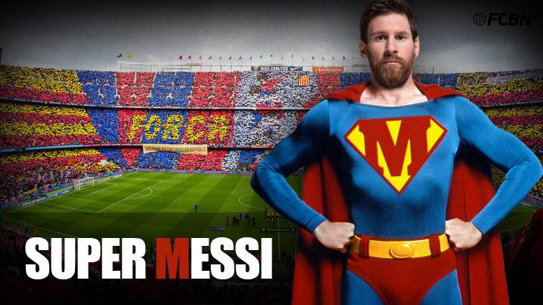 Messi, el 'Superman' que vela por la seguridad del BarÃ§a