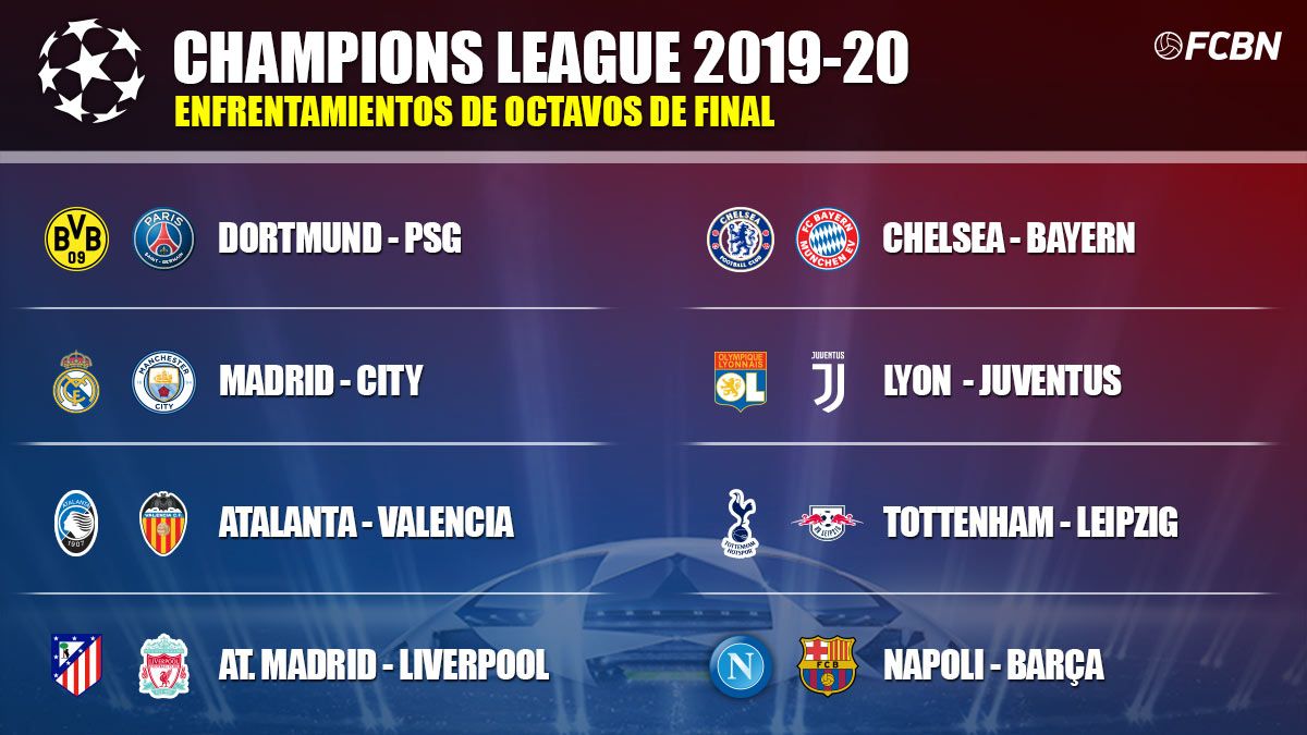 uefa champions league 8th finals