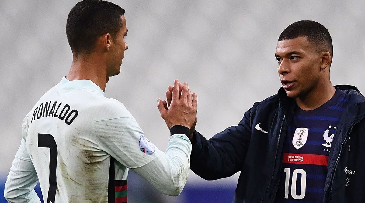 Mbappe Ronaldo Mega Gerucht Um Cristiano Ronaldo Kylian Mbappe Und Mauro Icardi Fussball