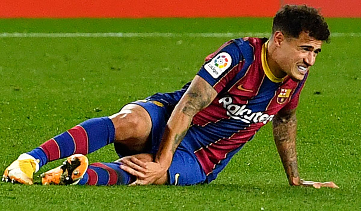FC Barcelona confirm Philippe Coutinho’s injury