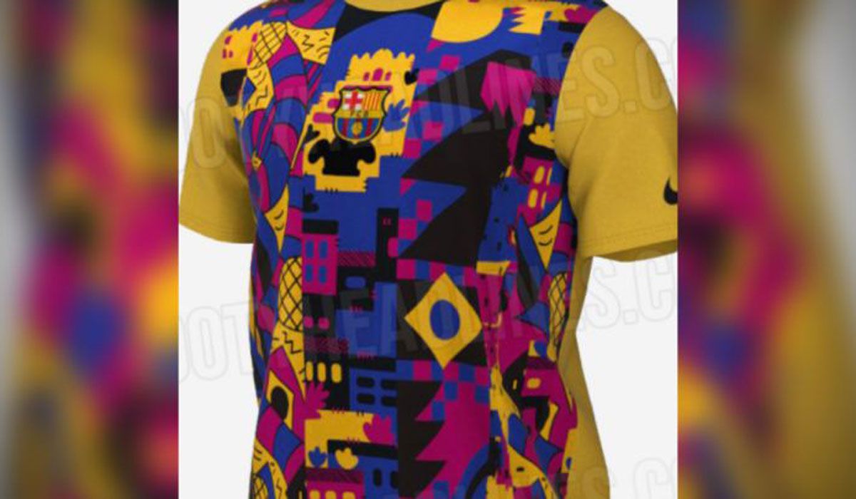 Revelaron las primeras imágenes de la nueva camiseta de Barcelona