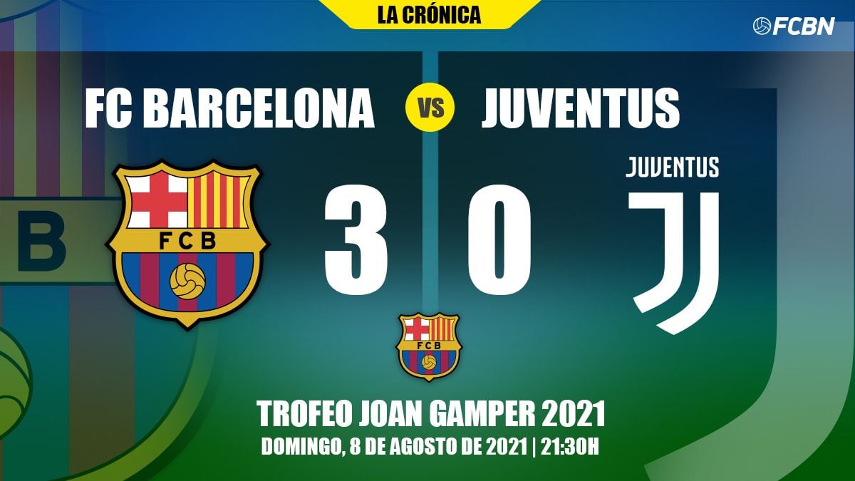 Barcelona vs Juventus, Joan Gamper Trophy: Final Score 3-0, Barça dominate  preseason finale - Barca Blaugranes