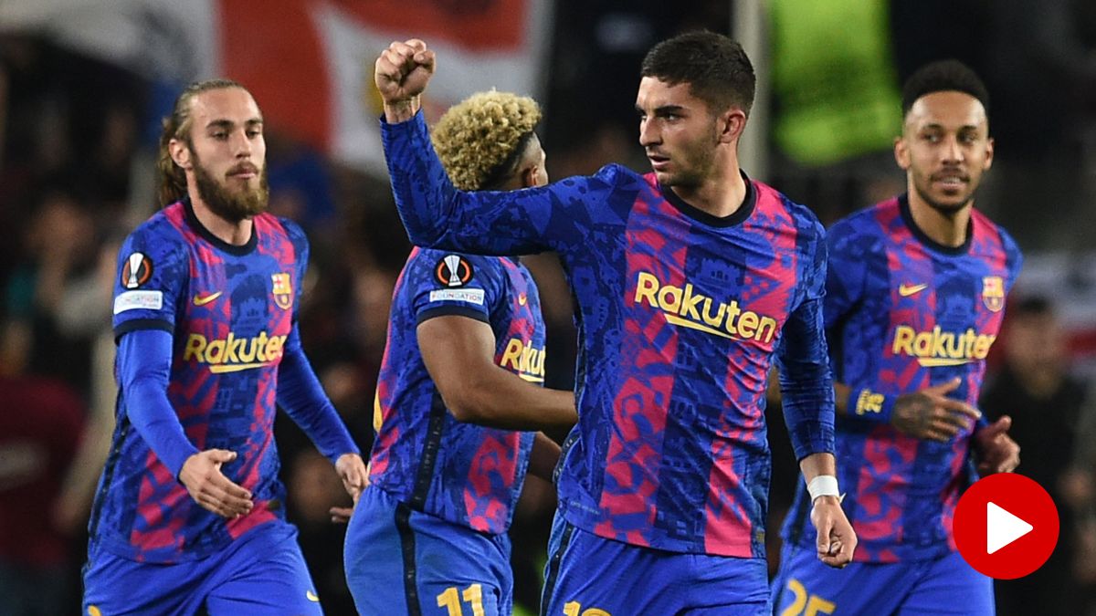 VÍDEO goles y las jugadas del Barça-Napoli (1-1)