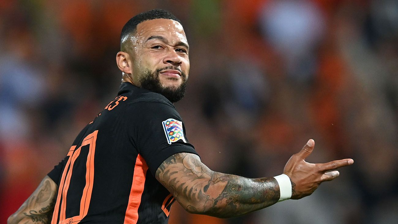 Memphis Went back to 'wet' with Low Countries and presiona to Xavi