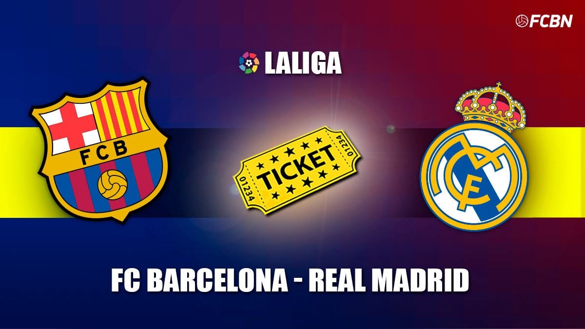 Entradas FC Barcelona vs Real Madrid Clásico LaLiga...