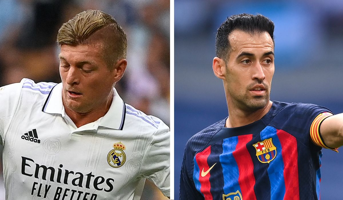 Toni Kroos y Sergio Busquets, protagonistas del Clásico