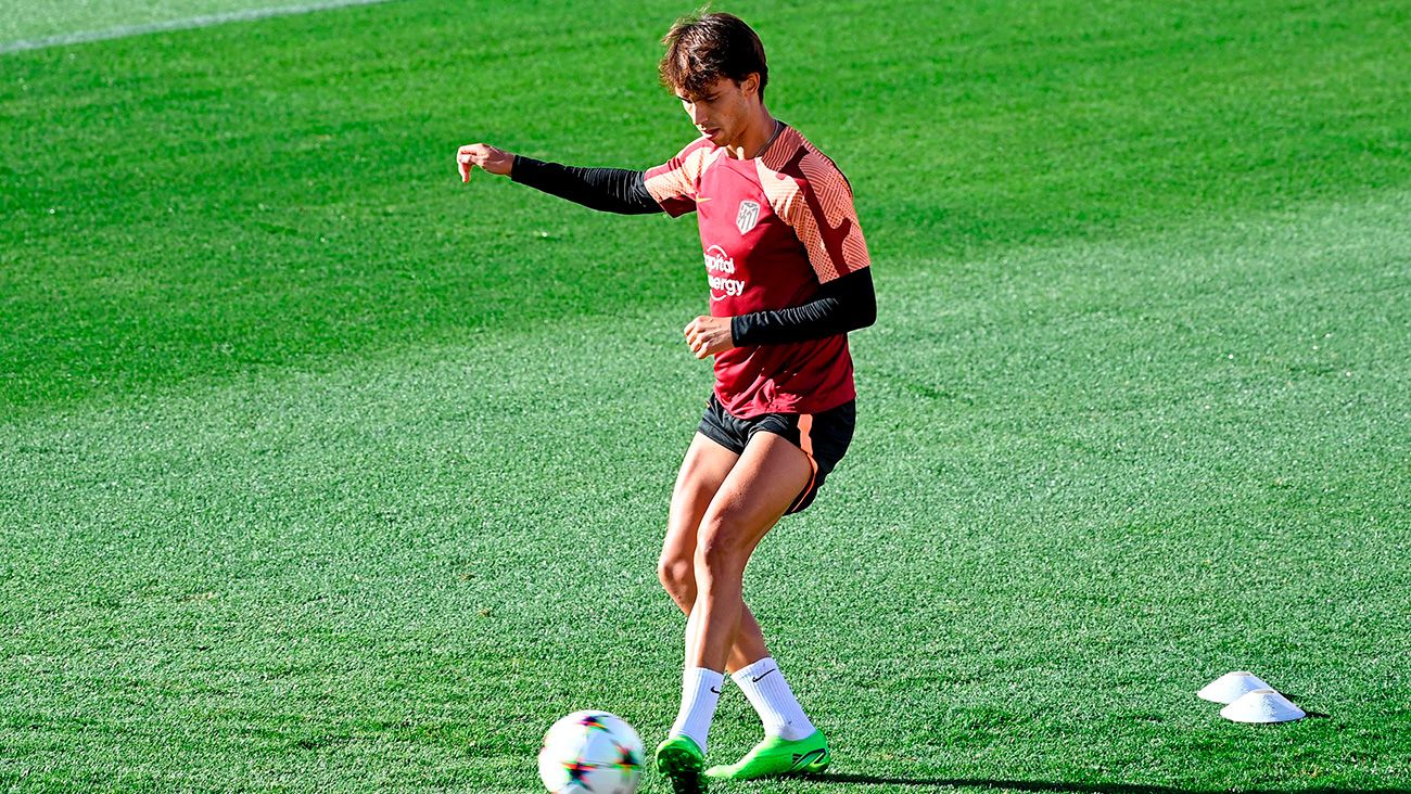 Joao Félix entrenamiento