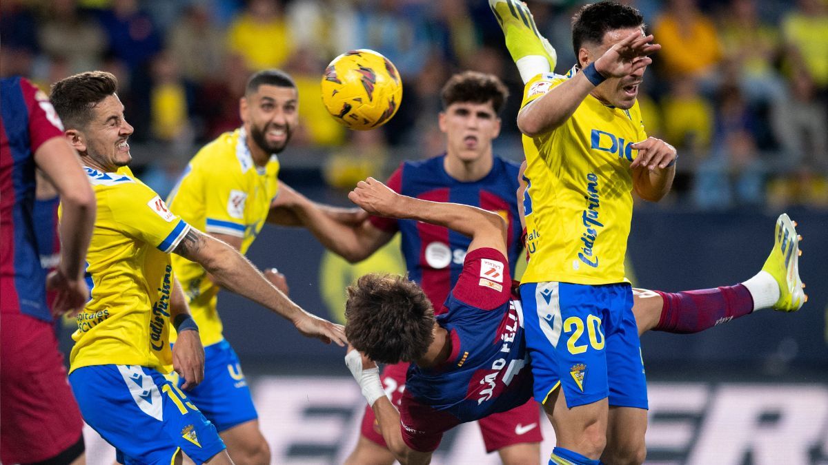 Joao Félix y su gol contra el Cádiz