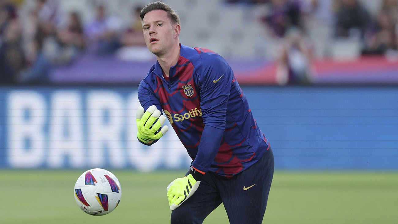 Marc-André ter Stegen in the preview of Barça-Real Sociedad (2-0)