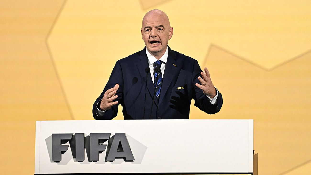 Gianni Infantino, presidente de la FIFA