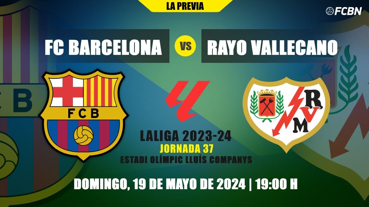 Previa del FC Barcelona vs Rayo Vallecano de LaLiga