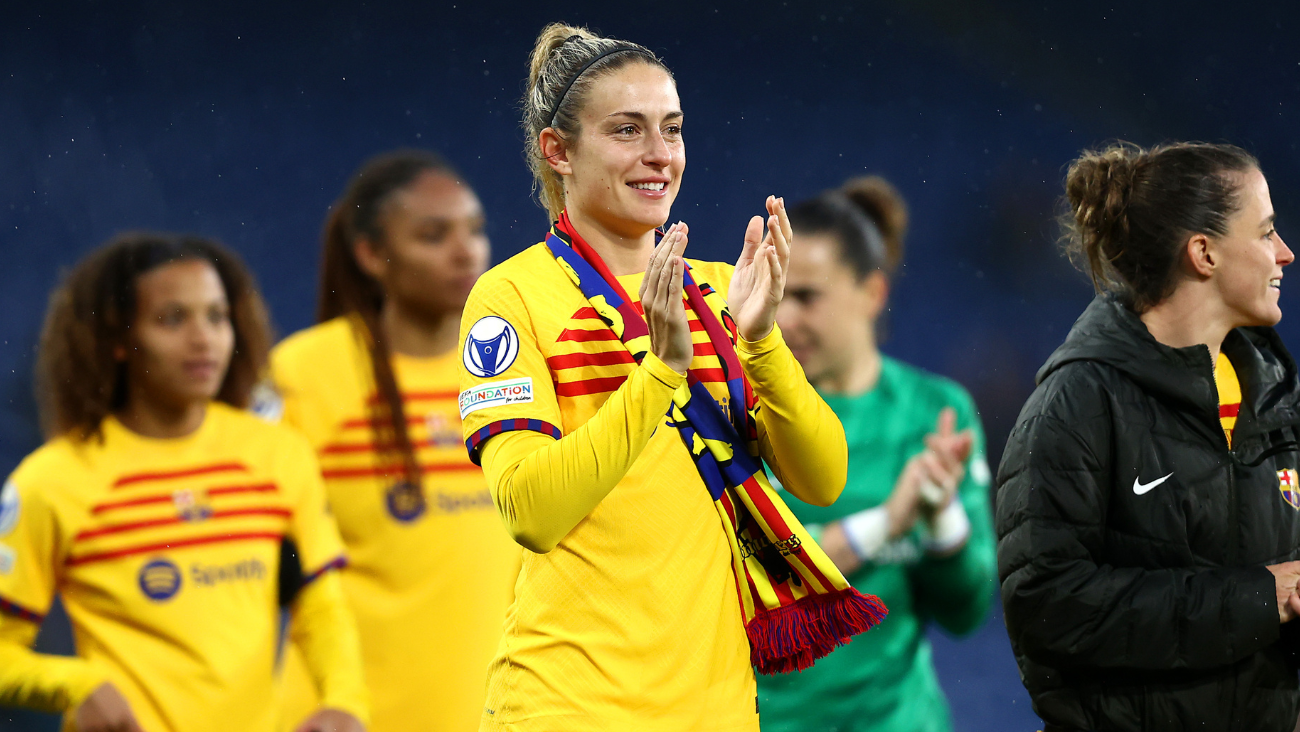 Alexia Putellas en el duelo entre el Barça Femení y el Chelsea en la UEFA Woman's Champions League