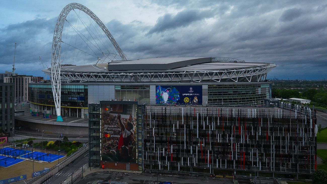 El estadio de Wembley acogerá la final de Champions 2024