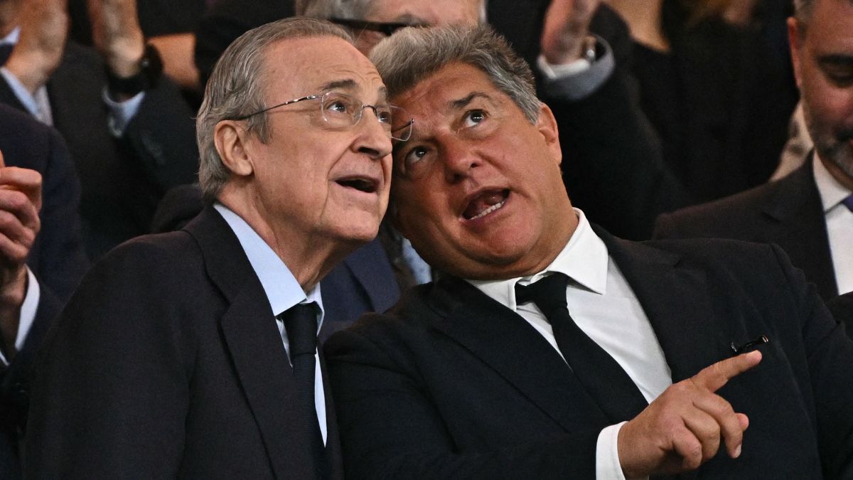 Florentino y Laporta, presidentes del Real Madrid y FC Barcelona