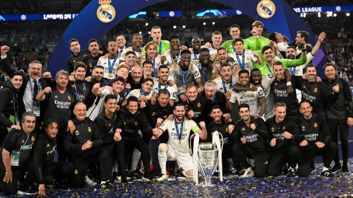 El Real Madrid celebra su decimoquinta Champions League