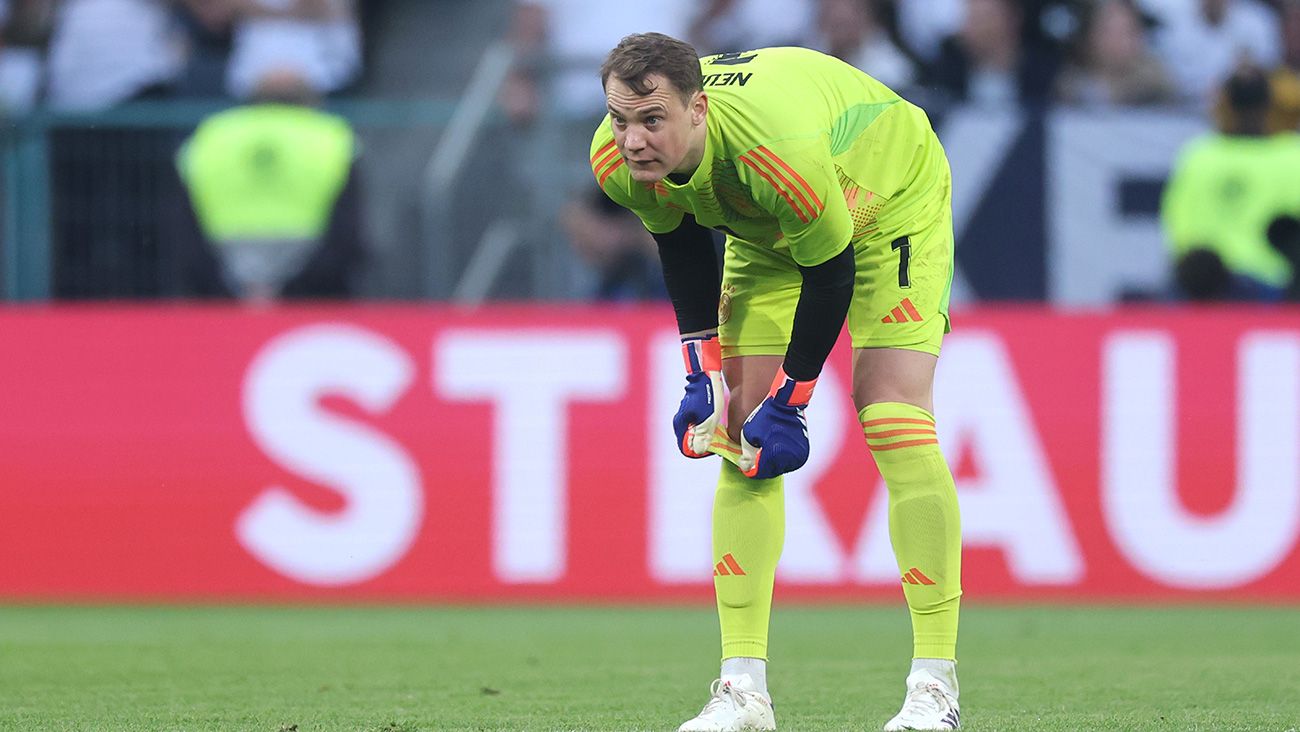 Manuel Neuer con la selección de Alemania