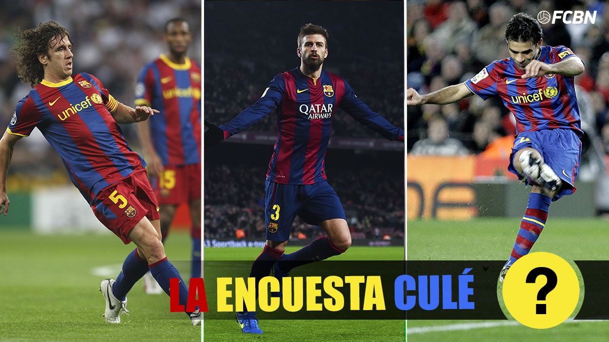 SURVEY: Who is the best center back in the history of FC Barcelona?” Piqué, Puyol, Alexanco, Migueli, Márquez, Koeman
