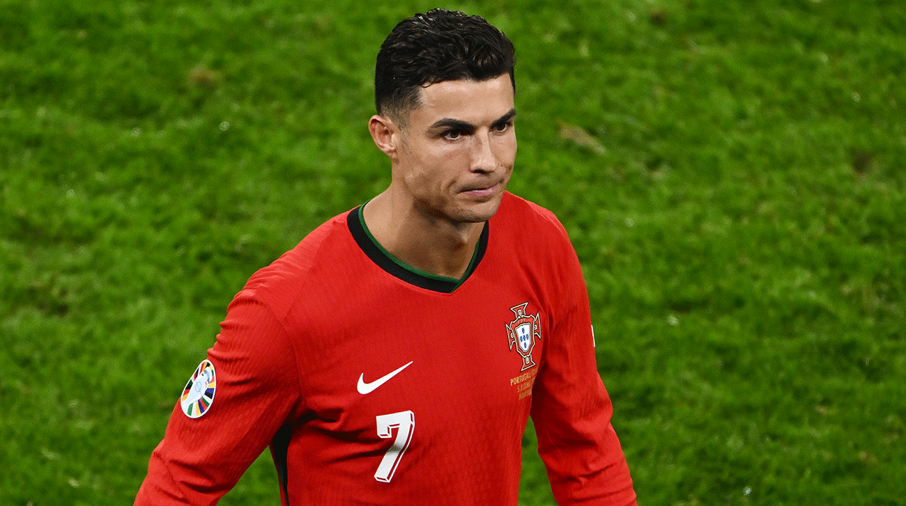 CR7 en el partido contra Francia