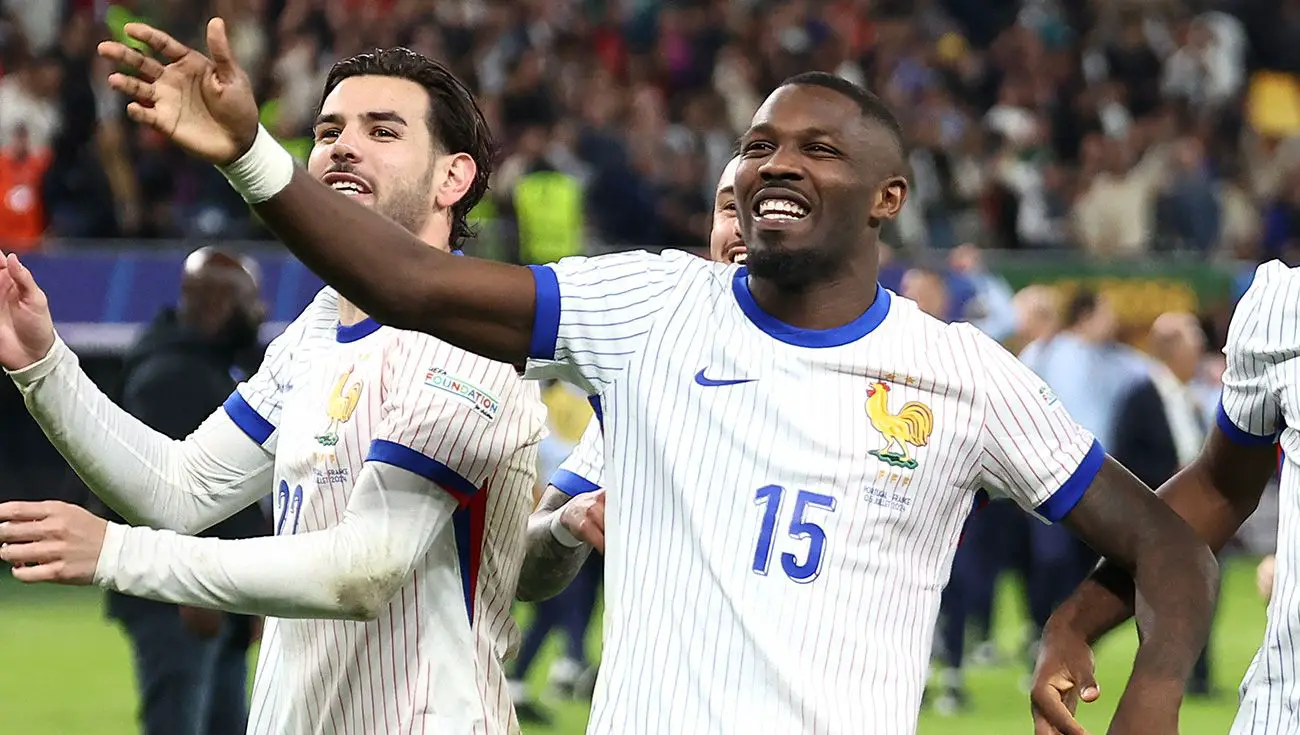 Marcus Thuram tras un partido con Francia