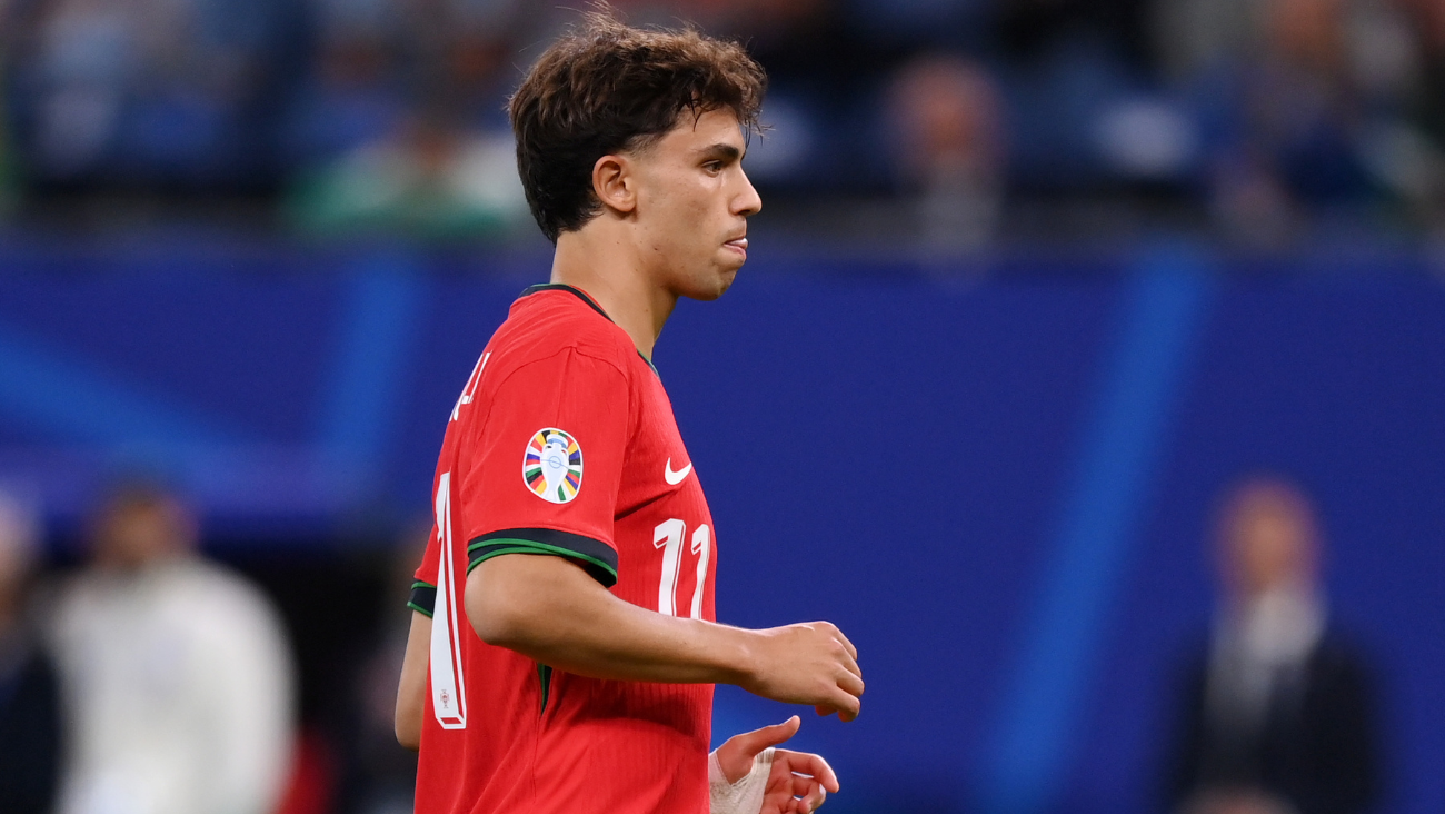 Joao Félix en el duelo entre Portugal y Francia en los cuartos de final en la Eurocopa 2024