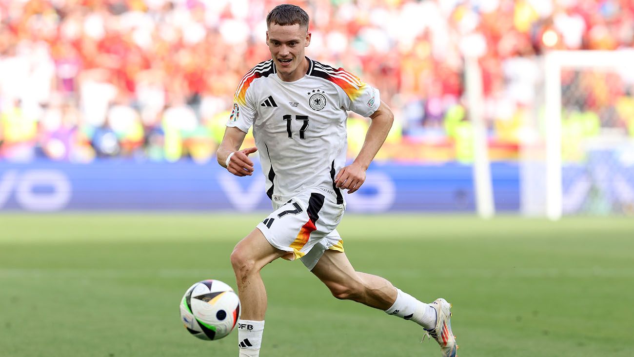 Florian Wirtz during Euro 2024 with Germany