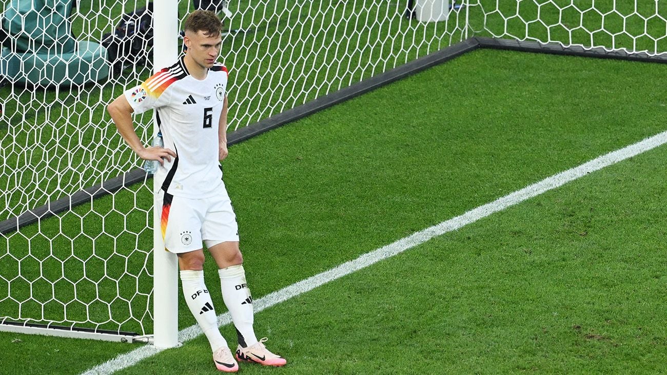 Joshua Kimmich durante la Eurocopa con Alemania