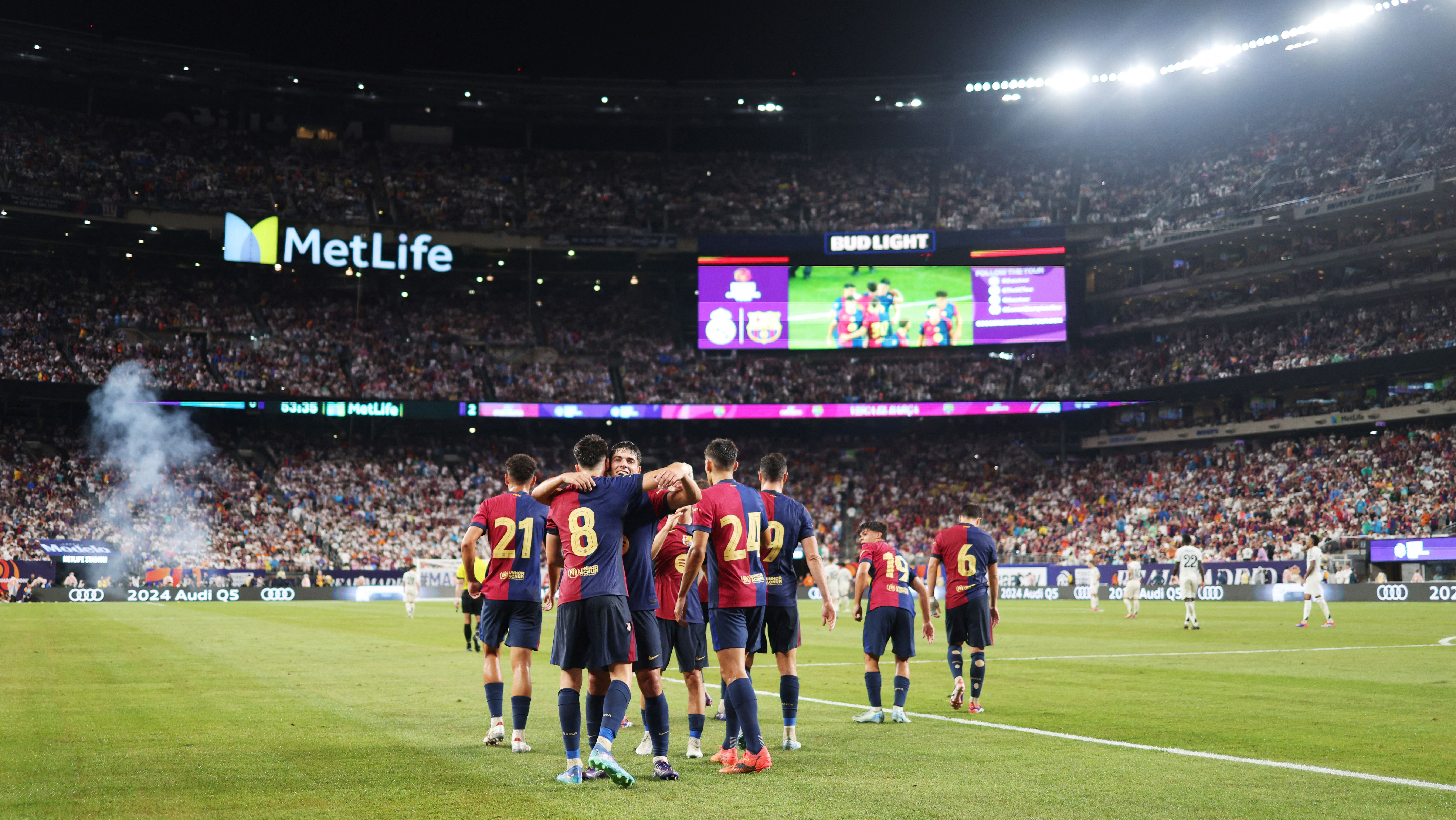 barcelona, real madrid, pretemporada