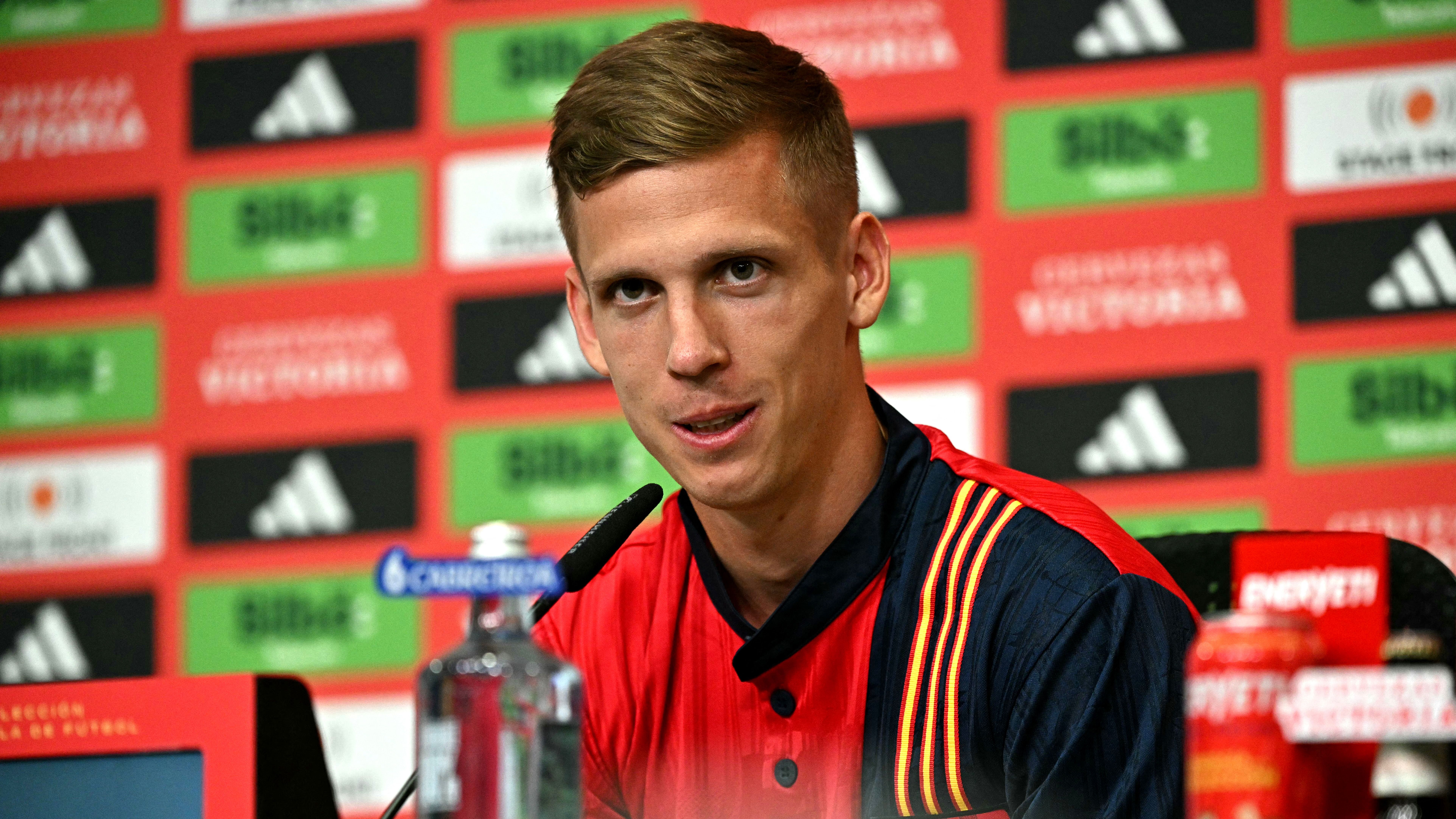 dani olmo con la selección española en la Euro 2024