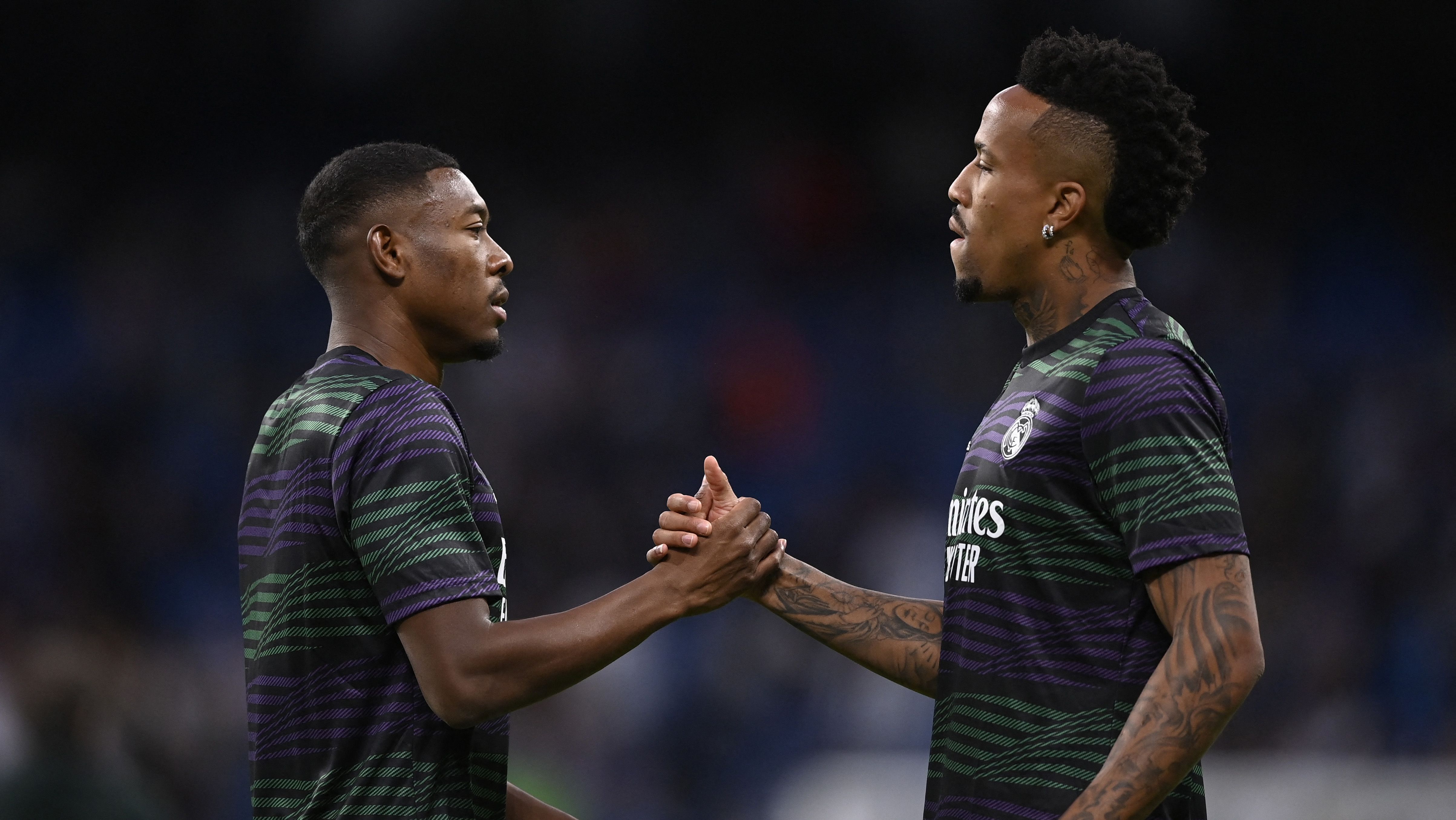 David Alaba y Eder Militao en el Real Madrid