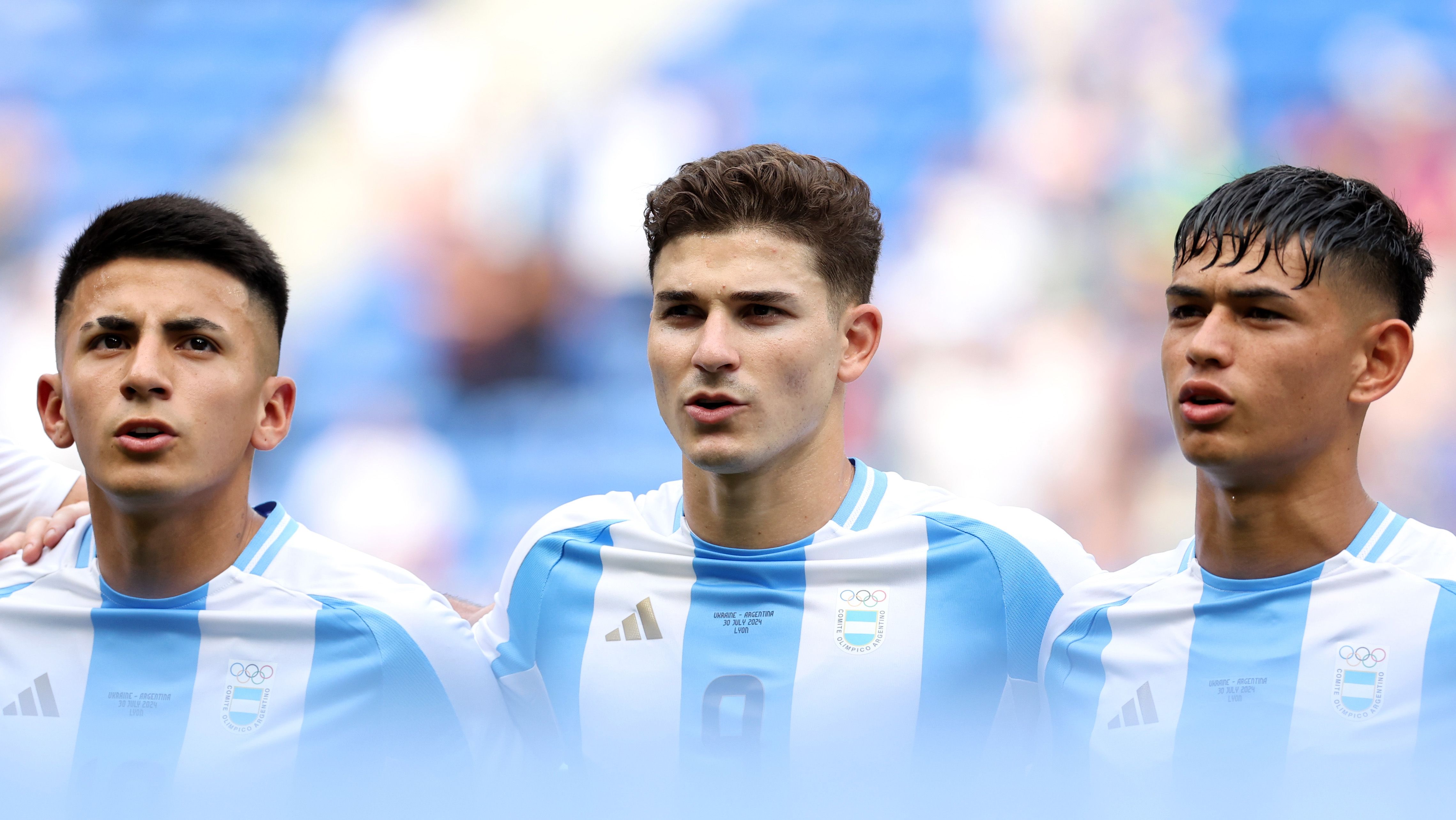 Julián Álvarez con la selección Argentina en la Copa América