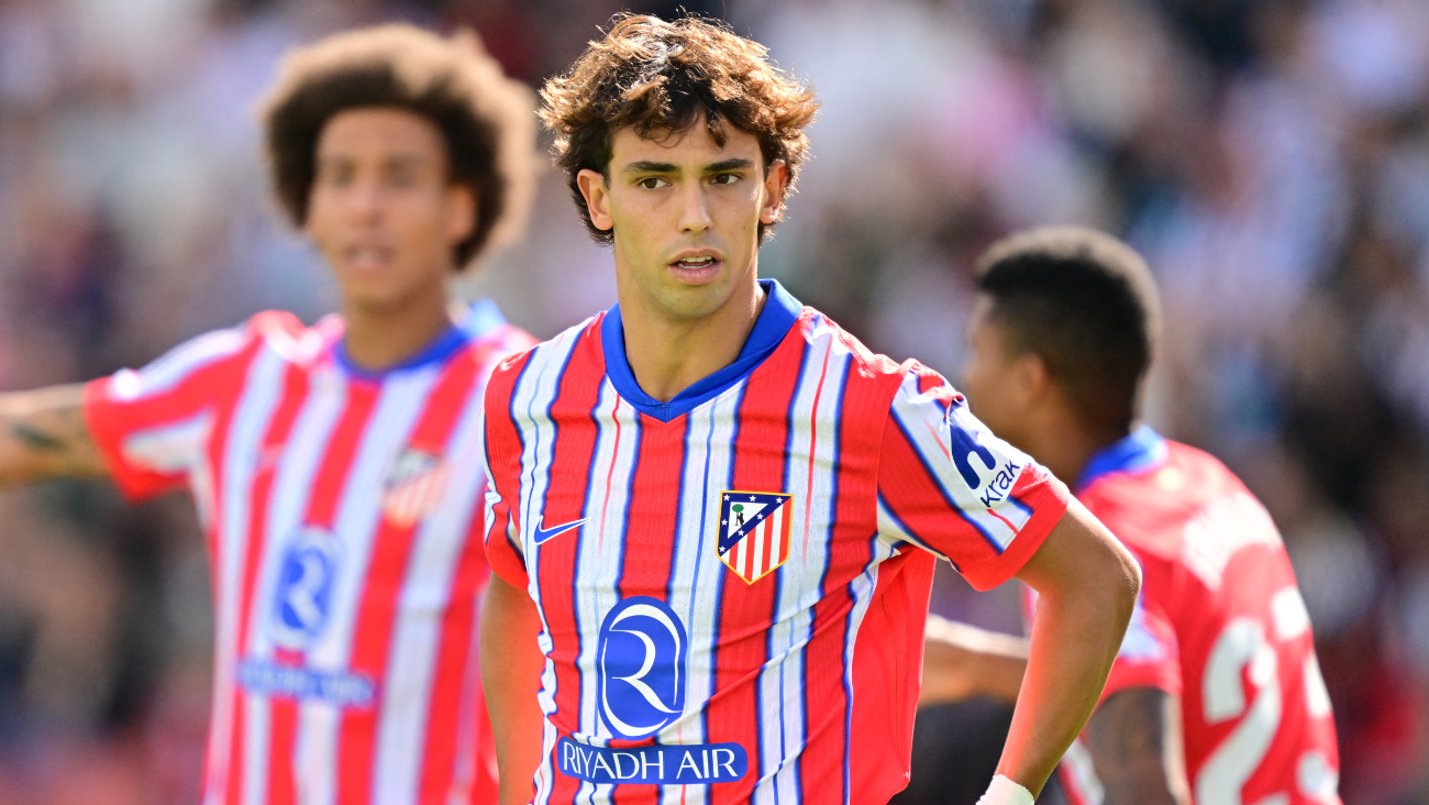 Joao Félix en el duelo entre el Atlético de Madrid y la Juventus en la pretemporada 2024-25