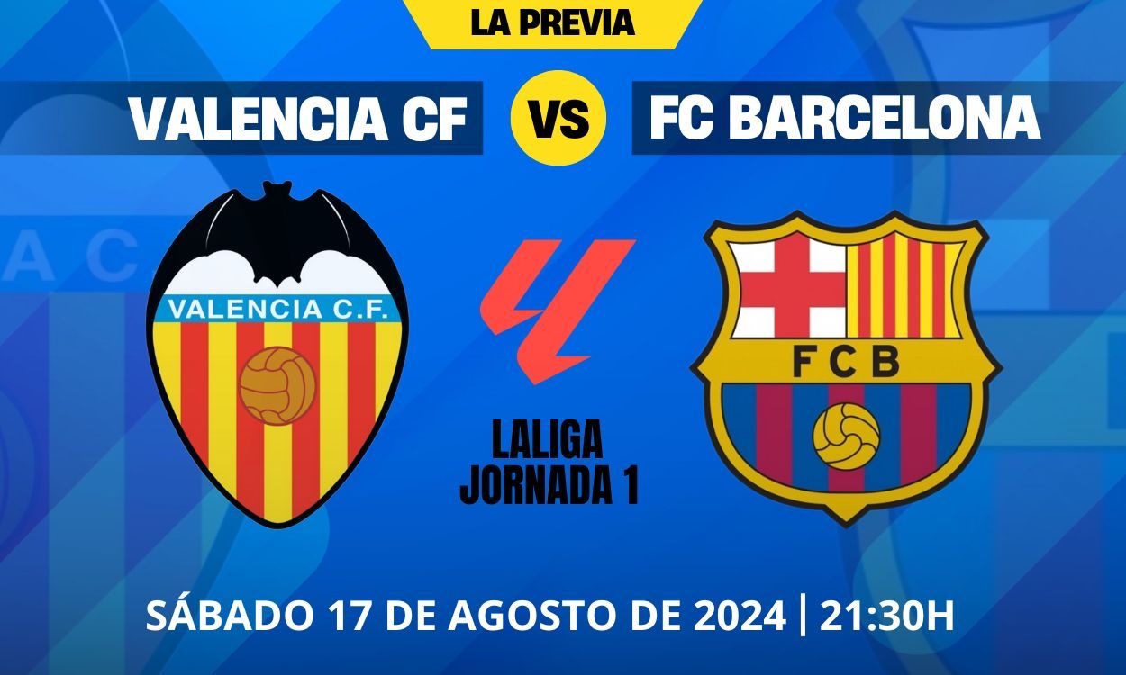 ¡Empieza LaLiga! El Barcelona estrena la "era Flick" contra el Valencia