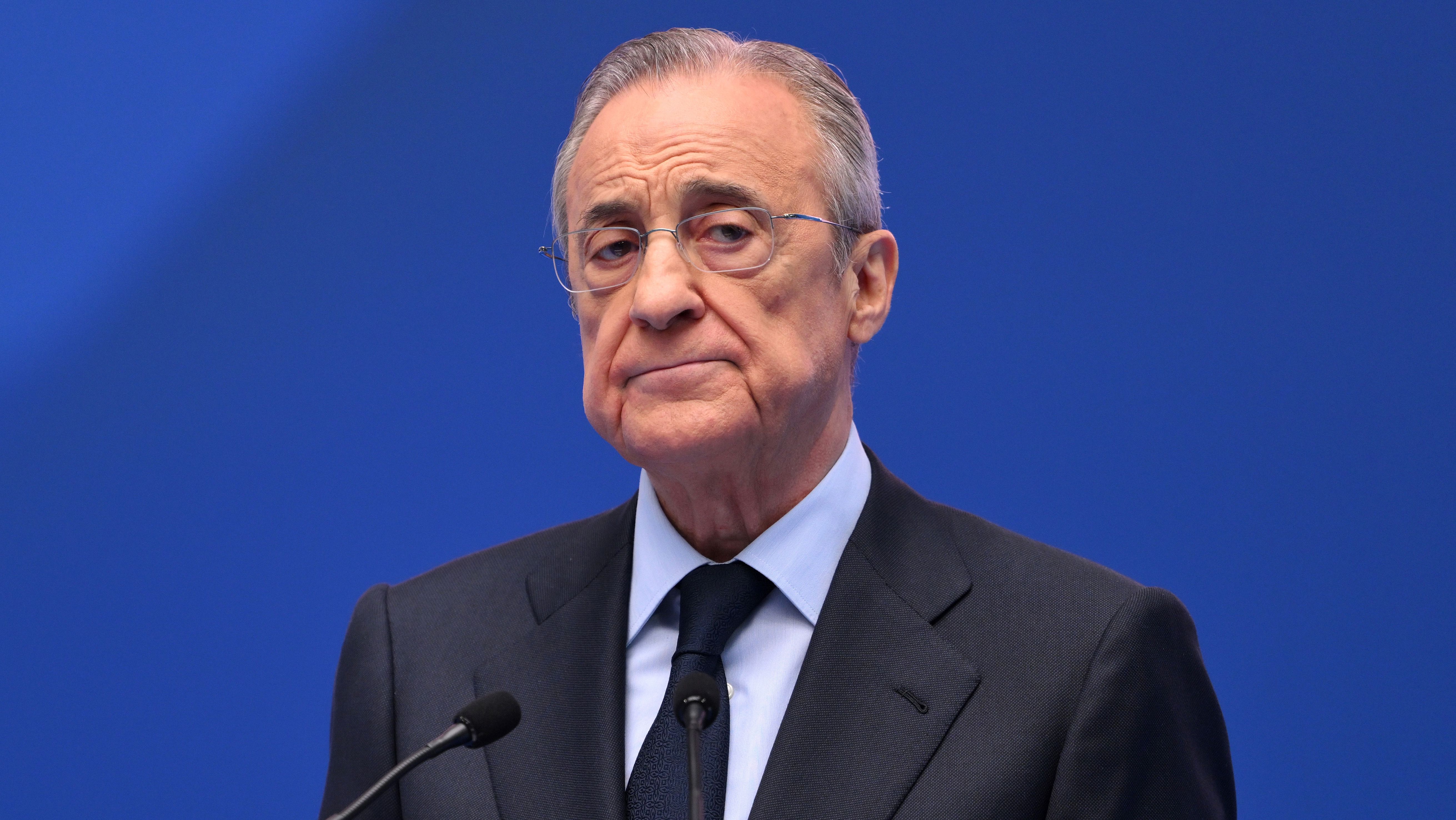 Florentino Pérez, presidente del Real Madrid