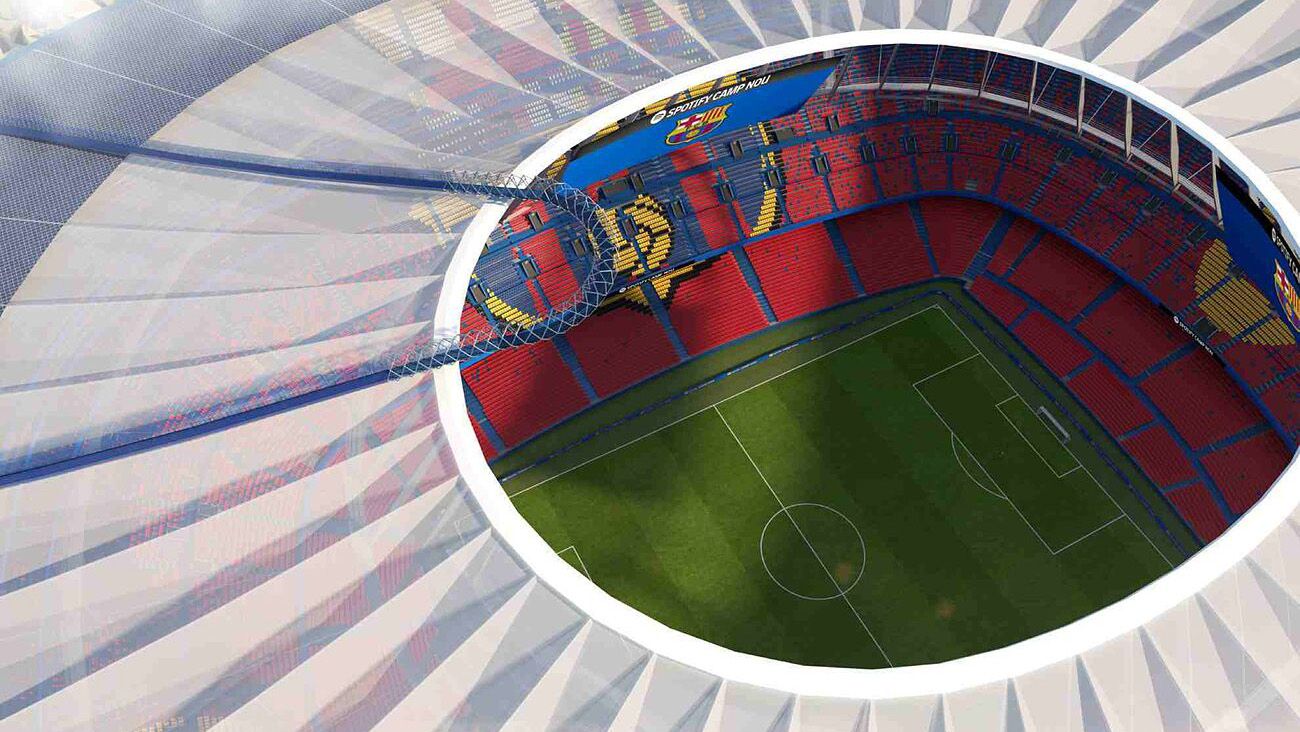 Así se verá el Nuevo Camp Nou