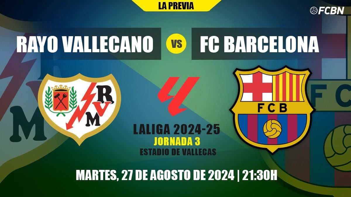 Rayo Vallecano vs FC Barcelona: Tres puntos para asaltar el liderato de LaLiga