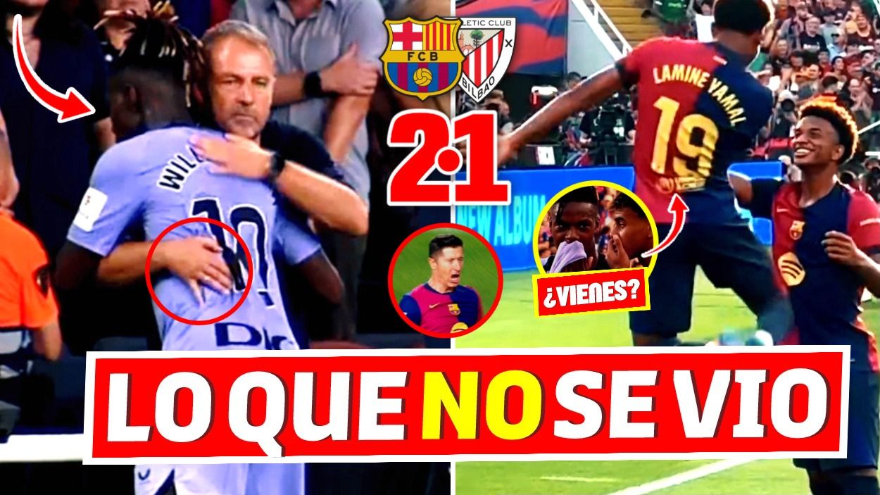 LO QUE NO SE VIO del BARÇA 2-1 ATHLETIC BILBAO