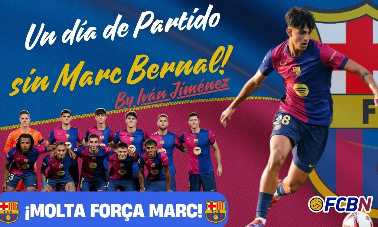 Un día de partido sin Marc Bernal: Canción de apoyo al jugador del Barcelona