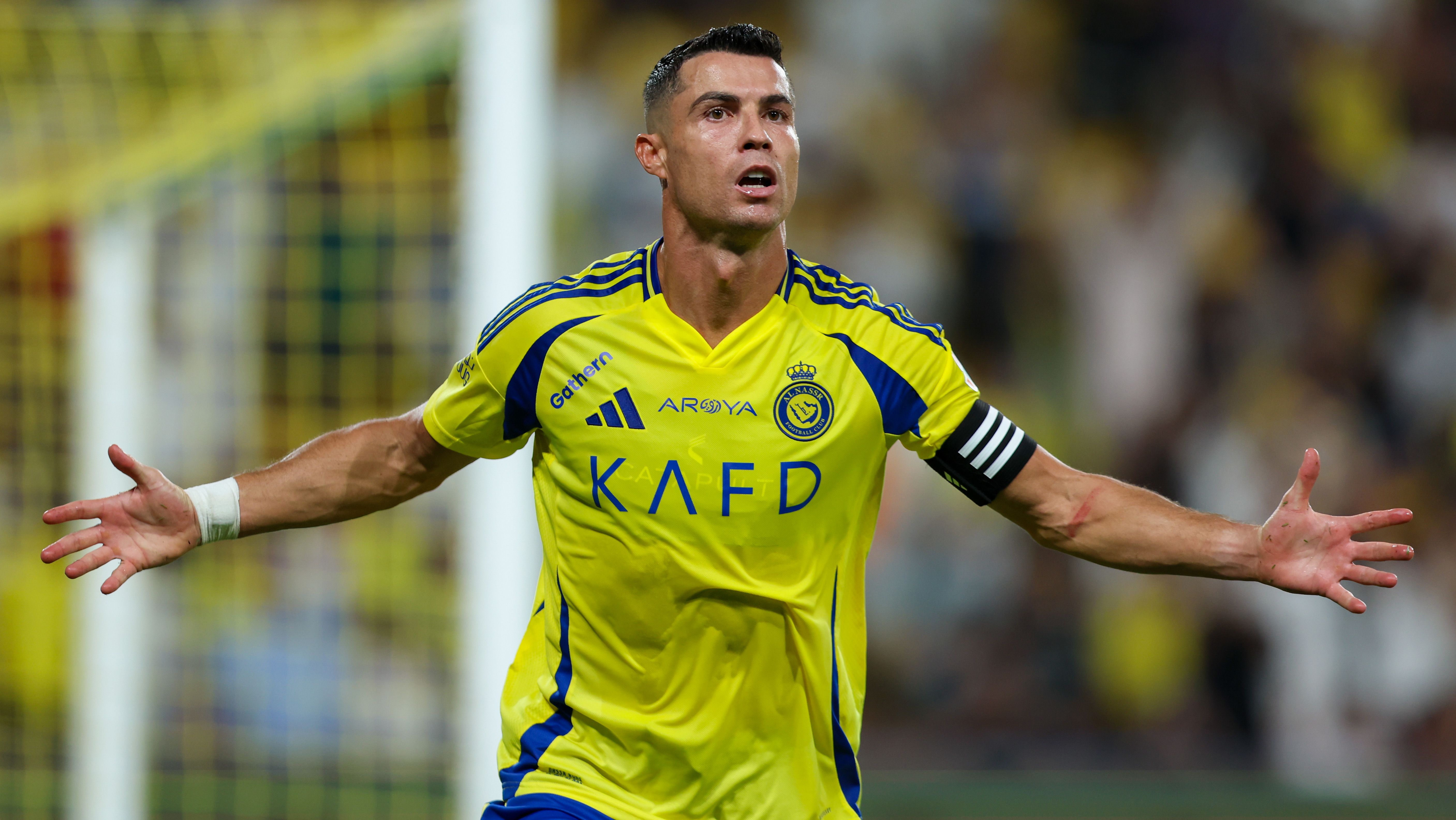 Cristiano Ronaldo jugando con el Al Nassr