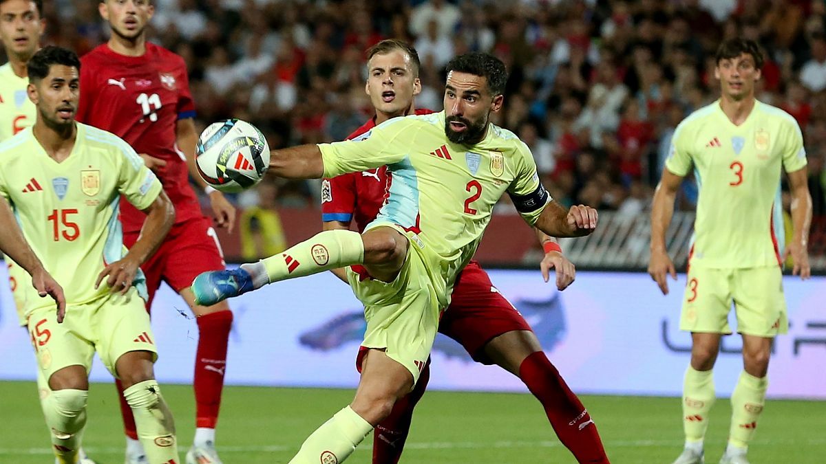 Una España 'somnolienta' no pasa del empate (0-0) ante Serbia en su debut en la Nations League