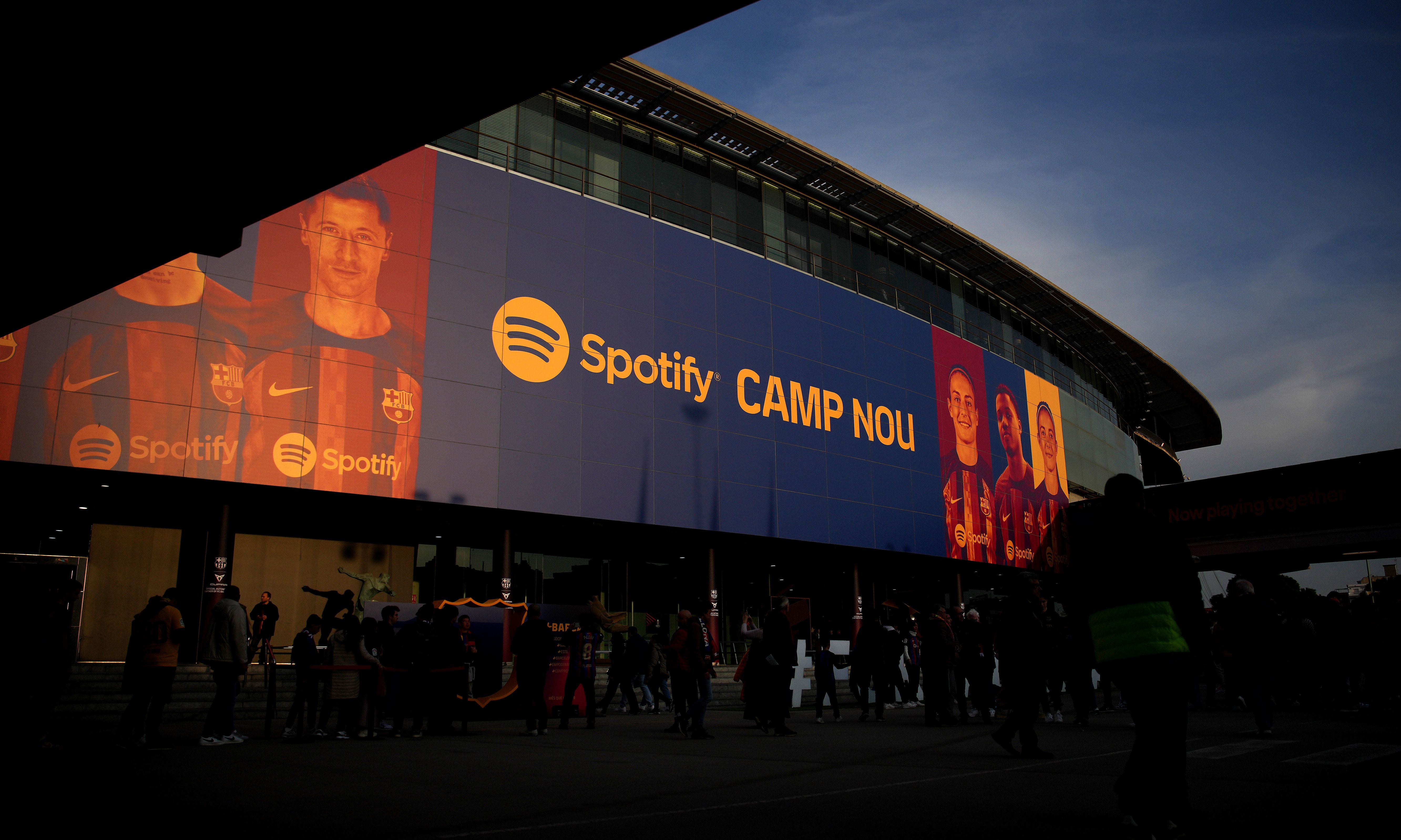 El Spotify Camp Nou previo a su remodelación