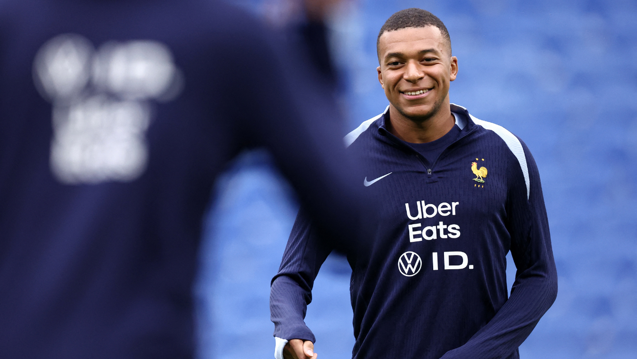 Kylian Mbappé, estrella del Real Madrid, en una concentración con la selección de Francia, previo al inicio de la Nations League 2024 25