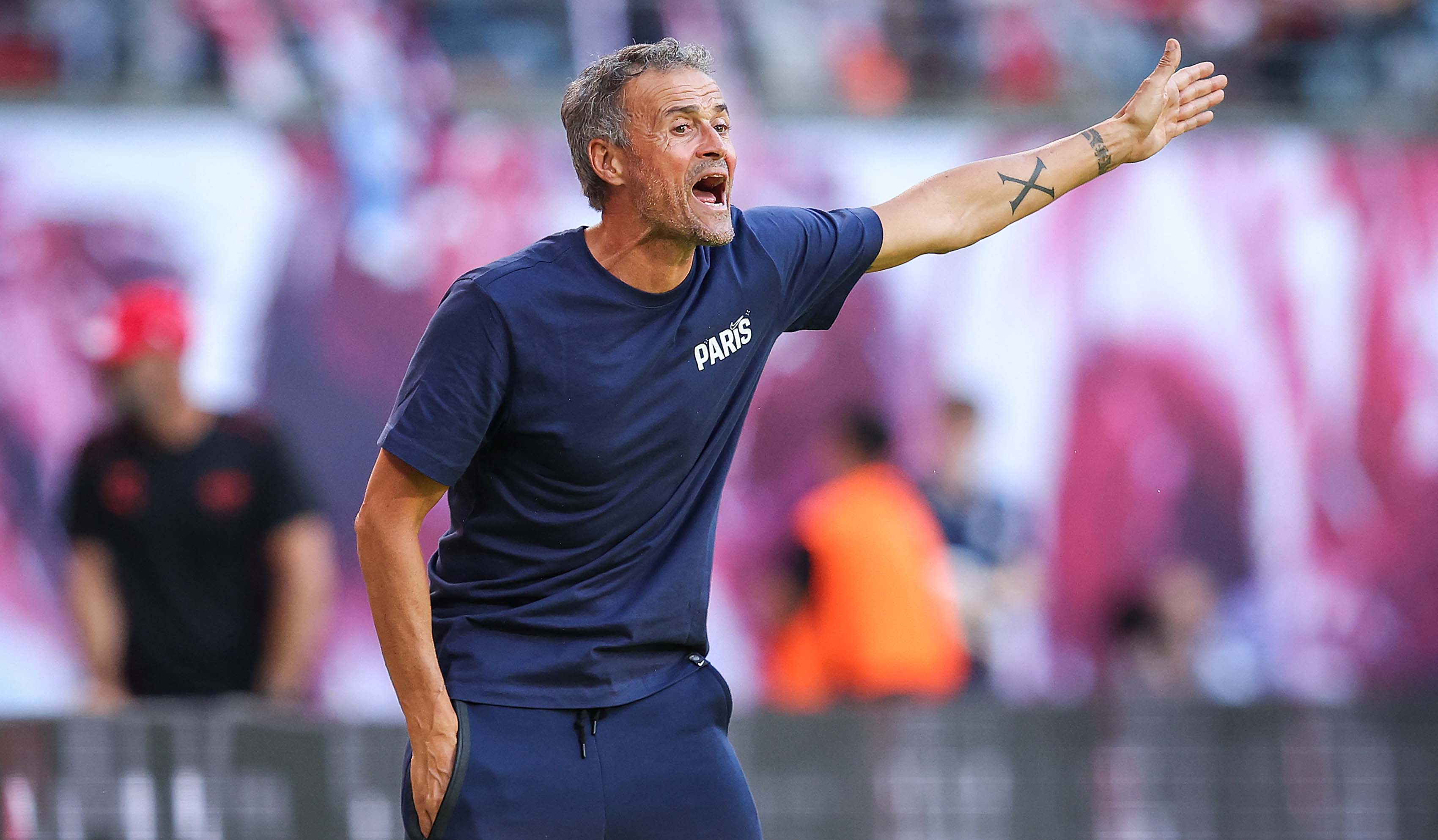 Luis Enrique, entrenador del PSG