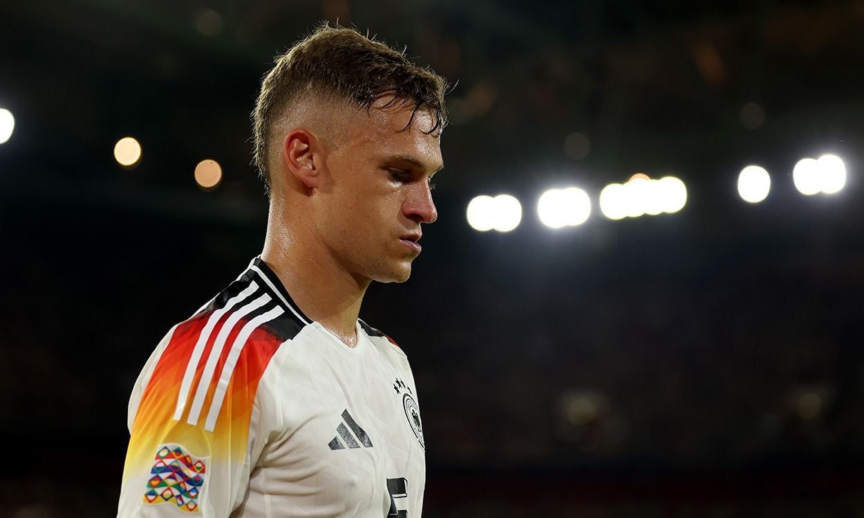 Joshua Kimmich con Alemania en la Nations League