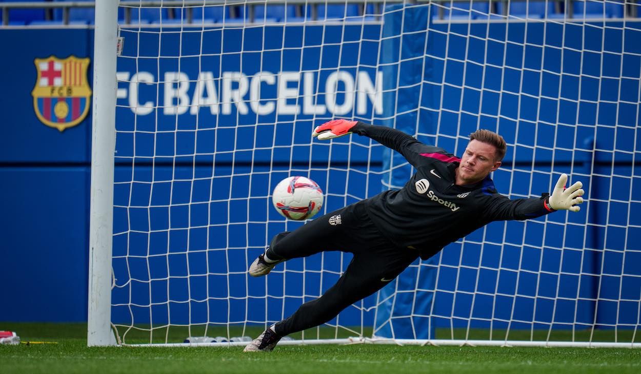 FCBN entrenamiento Ter Stegen