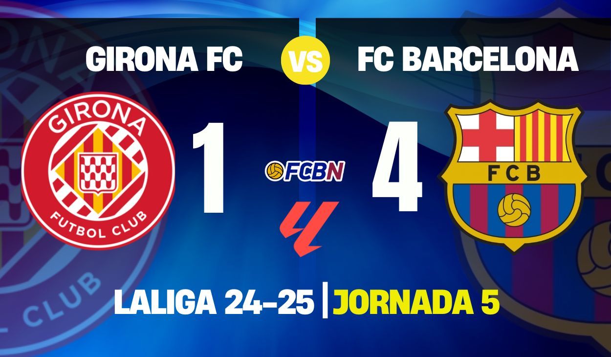 Girona 1 FC Barcelona 4 LaLiga