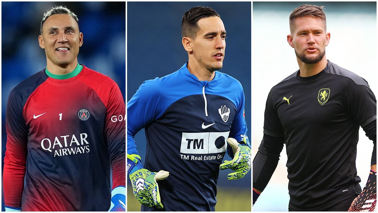 Keylor Navas, Edgar Badía y Tomás Vaclik, opciones en la agencia libre para relevar a Ter Stegen tras su lesión