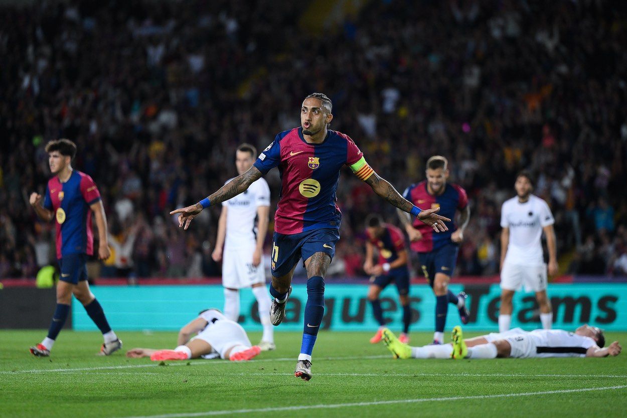 HIGHLIGHTS: FC BARCELONA 5-0 YOUNG BOYS - RESUMEN Y GOLES - CHAMPIONS LEAGUE 2024/25