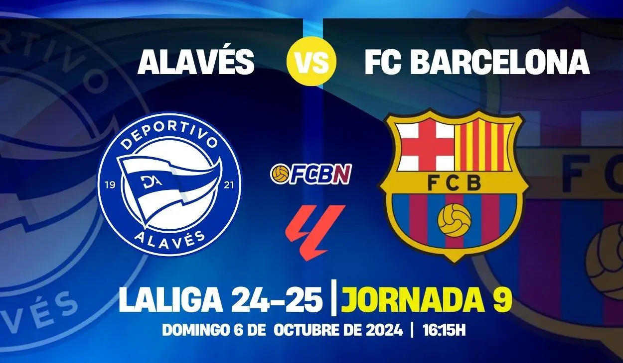 alaves barcelonAlavés vs FC Barcelona: El súper líder busca una victoria para asegurar la punta antes del paróna previa