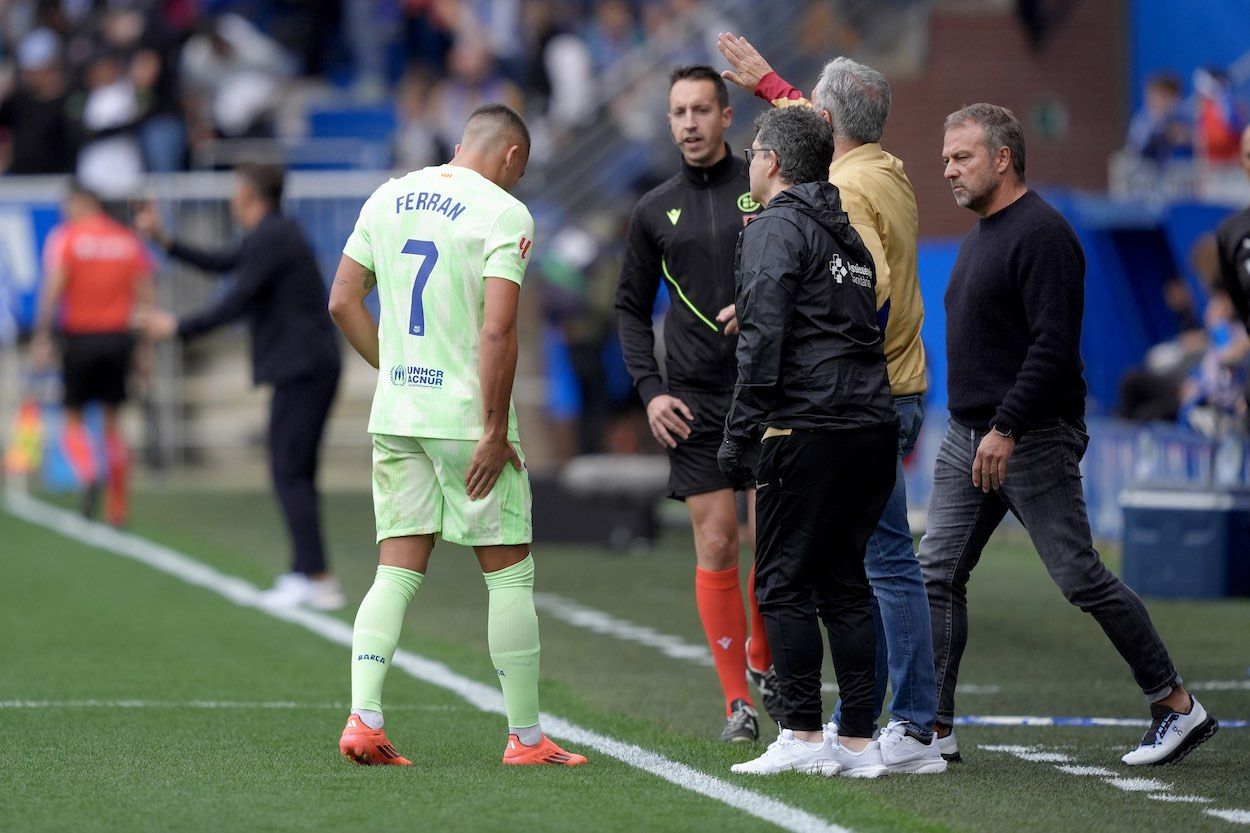 LESIONADO: ¡Ferran Torres se rompe a los 3 minutos!